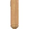 Ekena Millwork Olympic Arts and Crafts Smooth Bracket w/ Offset Brace, Western Red Cedar, 5 1/2"W x 20"D x 20"H BKT0604X20X20OLY03SWR - alternate 2